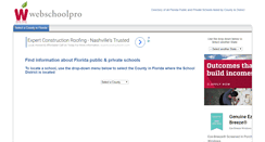Desktop Screenshot of florida.webschoolpro.com
