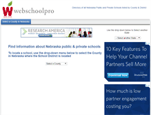 Tablet Screenshot of nebraska.webschoolpro.com